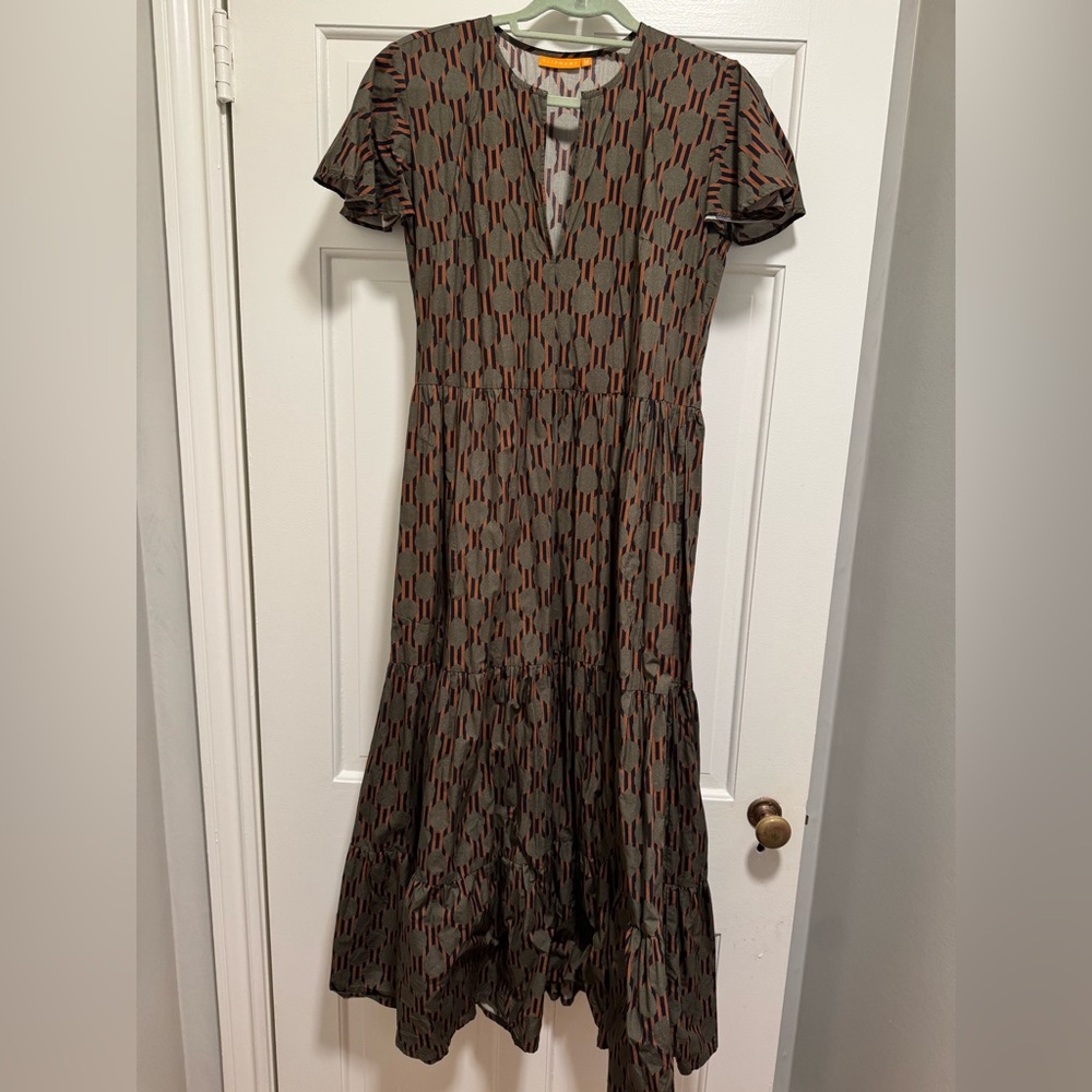 Oliphant size M fall casual maxi dress